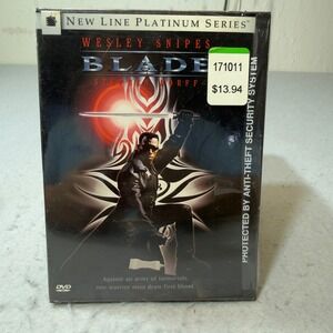 Blade DVD New Line Platinum Series Wesley Snipes Stephen Dorff Marvel Movie NEW